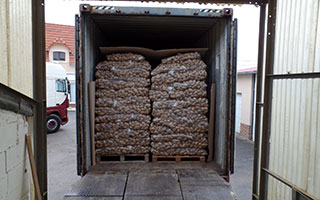 Shipment potatoes